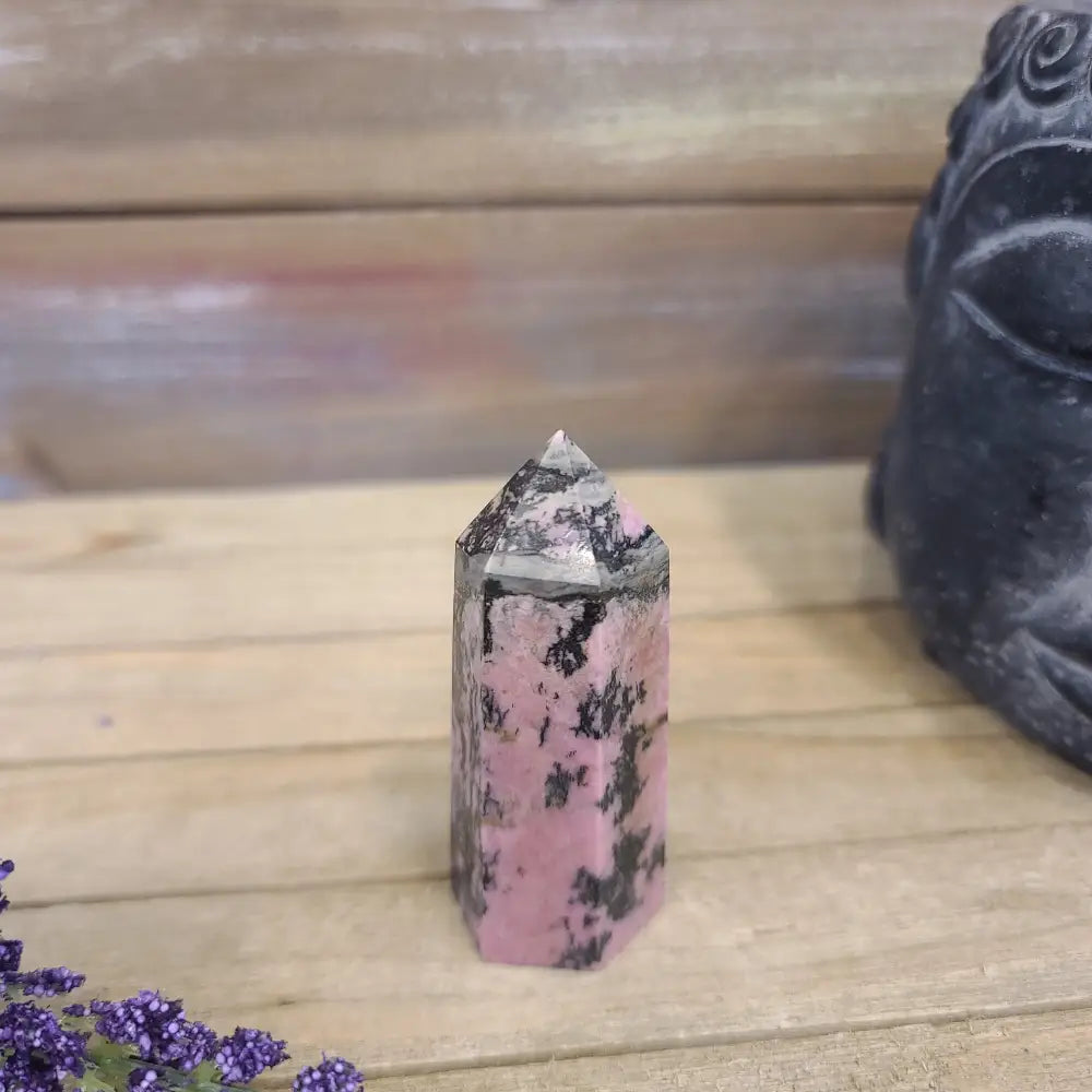 🌸✨ Rhodonite Tower – Heart Healing and Emotional Balance 🗼💗 - 1 - Towers