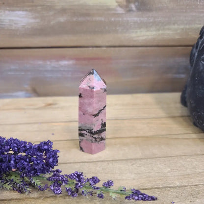 🌸✨ Rhodonite Tower – Heart Healing and Emotional Balance 🗼💗 - 10 - Towers