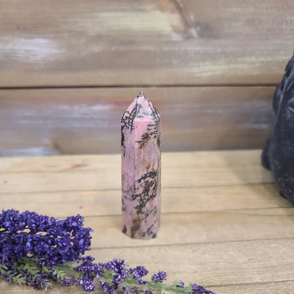 🌸✨ Rhodonite Tower – Heart Healing and Emotional Balance 🗼💗 - 12 - Towers