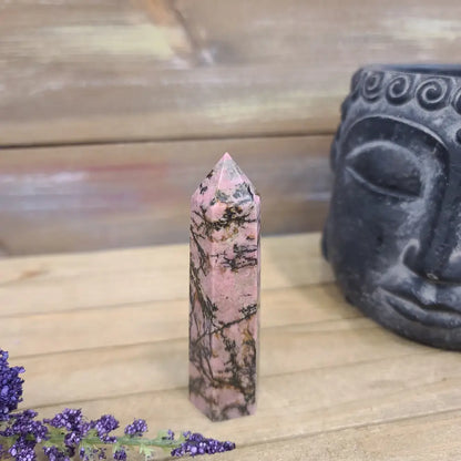 🌸✨ Rhodonite Tower – Heart Healing and Emotional Balance 🗼💗 - 19 - Towers