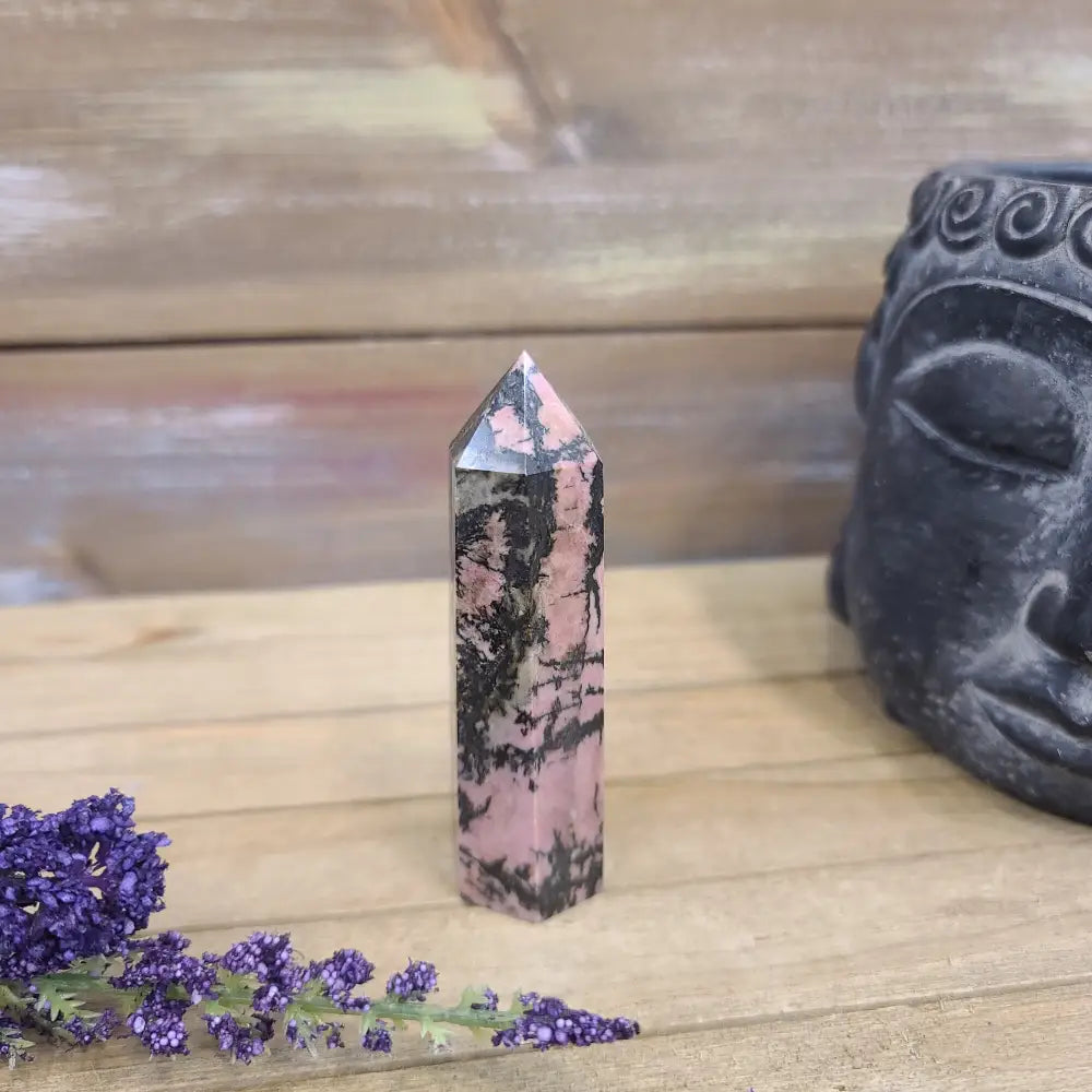🌸✨ Rhodonite Tower – Heart Healing and Emotional Balance 🗼💗 - 21 - Towers