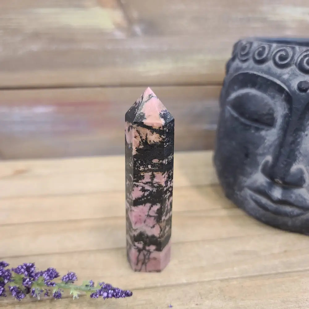 🌸✨ Rhodonite Tower – Heart Healing and Emotional Balance 🗼💗 - 22 - Towers