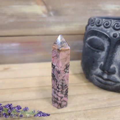 🌸✨ Rhodonite Tower – Heart Healing and Emotional Balance 🗼💗 - 24 - Towers