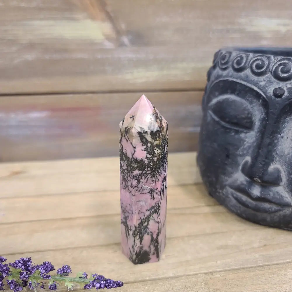 🌸✨ Rhodonite Tower – Heart Healing and Emotional Balance 🗼💗 - 26 - Towers