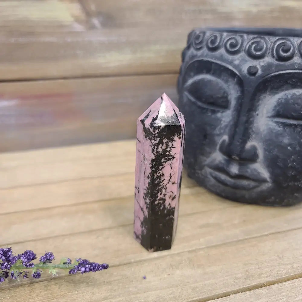 🌸✨ Rhodonite Tower – Heart Healing and Emotional Balance 🗼💗 - Towers