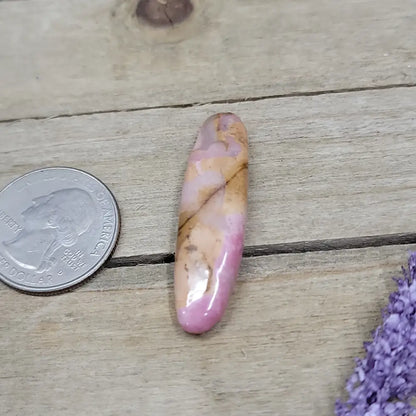 Rhodanite Tumble Packs & Pendants - 09. Pendant - Grid Working