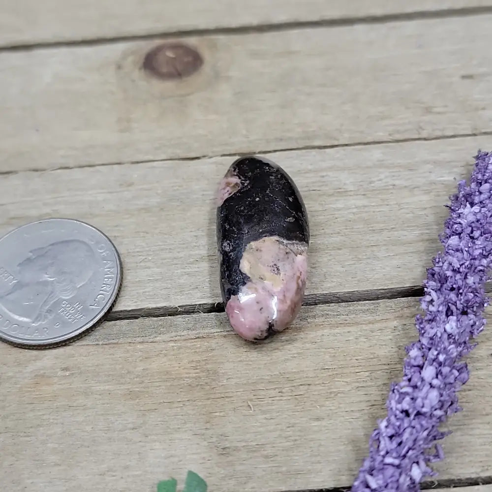 Rhodanite Tumble Packs & Pendants - 03. Pendant - Grid Working