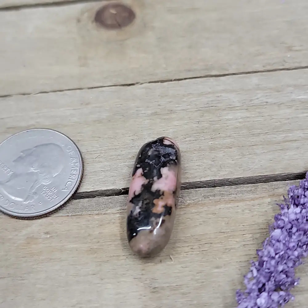 Rhodanite Tumble Packs & Pendants - 08. Pendant - Grid Working