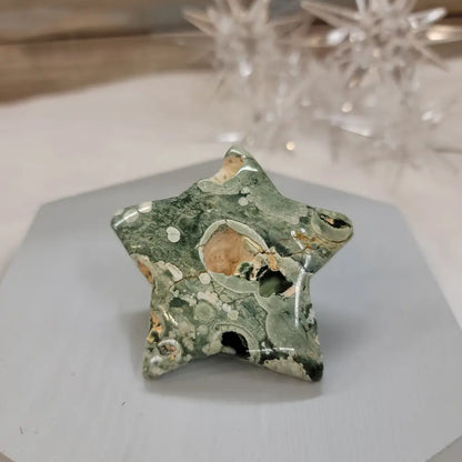 Rhyolite Moon and Stars - 1 - Carvings