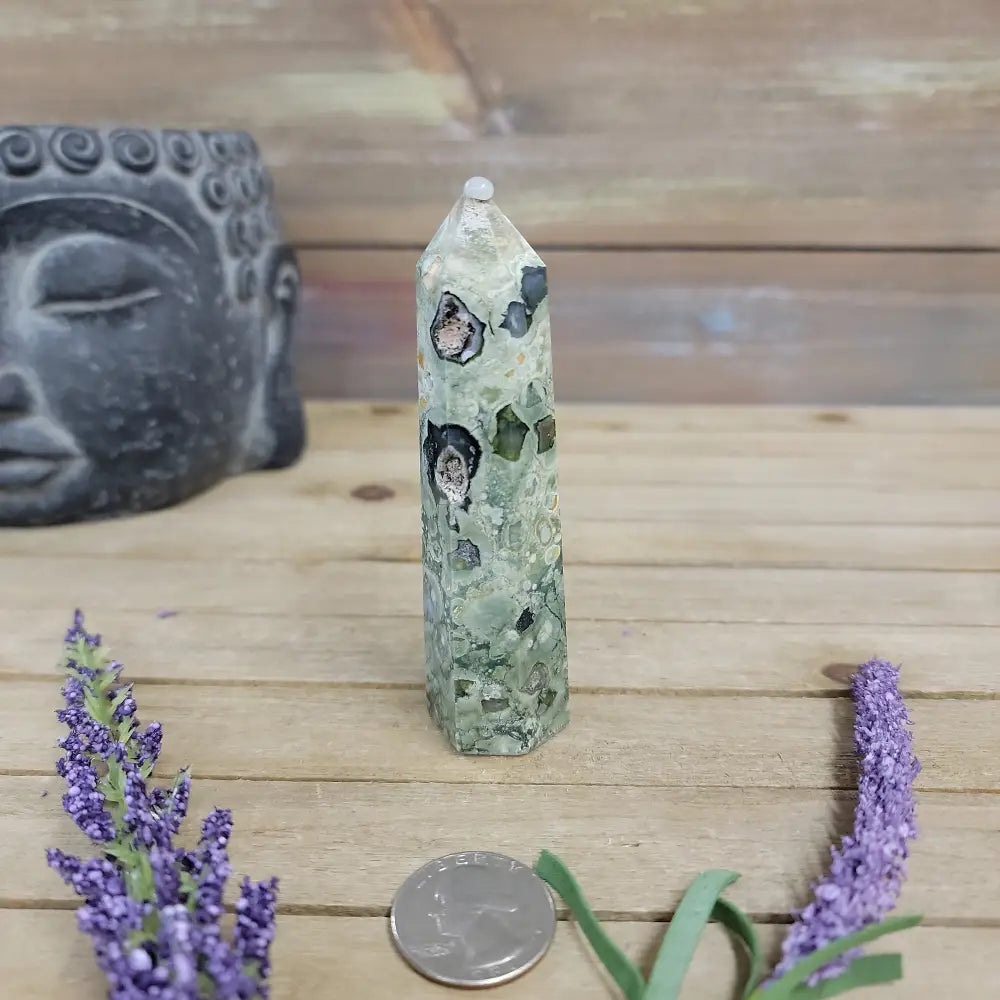 🌿✨ Rhyolite Towers – Stone of Transformation & Creativity! 🗼💚 - 1. Rhyolite Tower - Towers