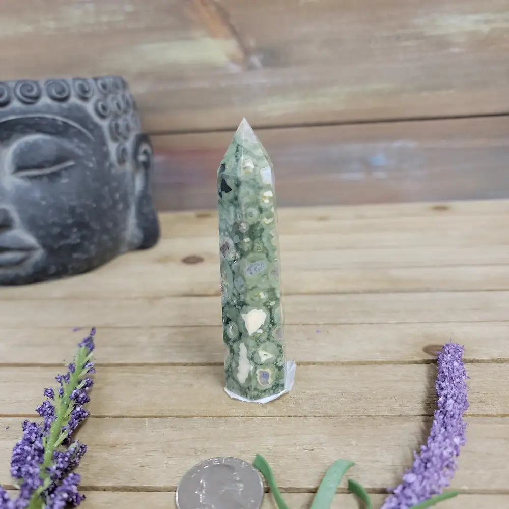 🌿✨ Rhyolite Towers – Stone of Transformation & Creativity! 🗼💚 - 10. Rhyolite Tower - X - Towers
