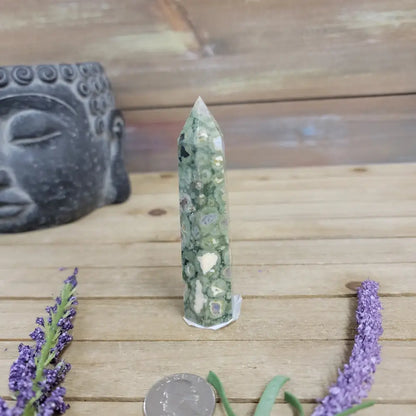 🌿✨ Rhyolite Towers – Stone of Transformation & Creativity! 🗼💚 - 10. Rhyolite Tower - X - Towers