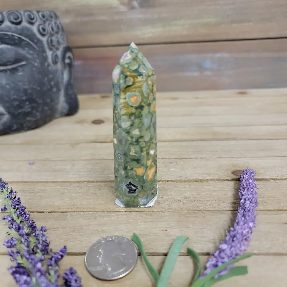 🌿✨ Rhyolite Towers – Stone of Transformation & Creativity! 🗼💚 - 16. Rhyolite Tower - X - Towers