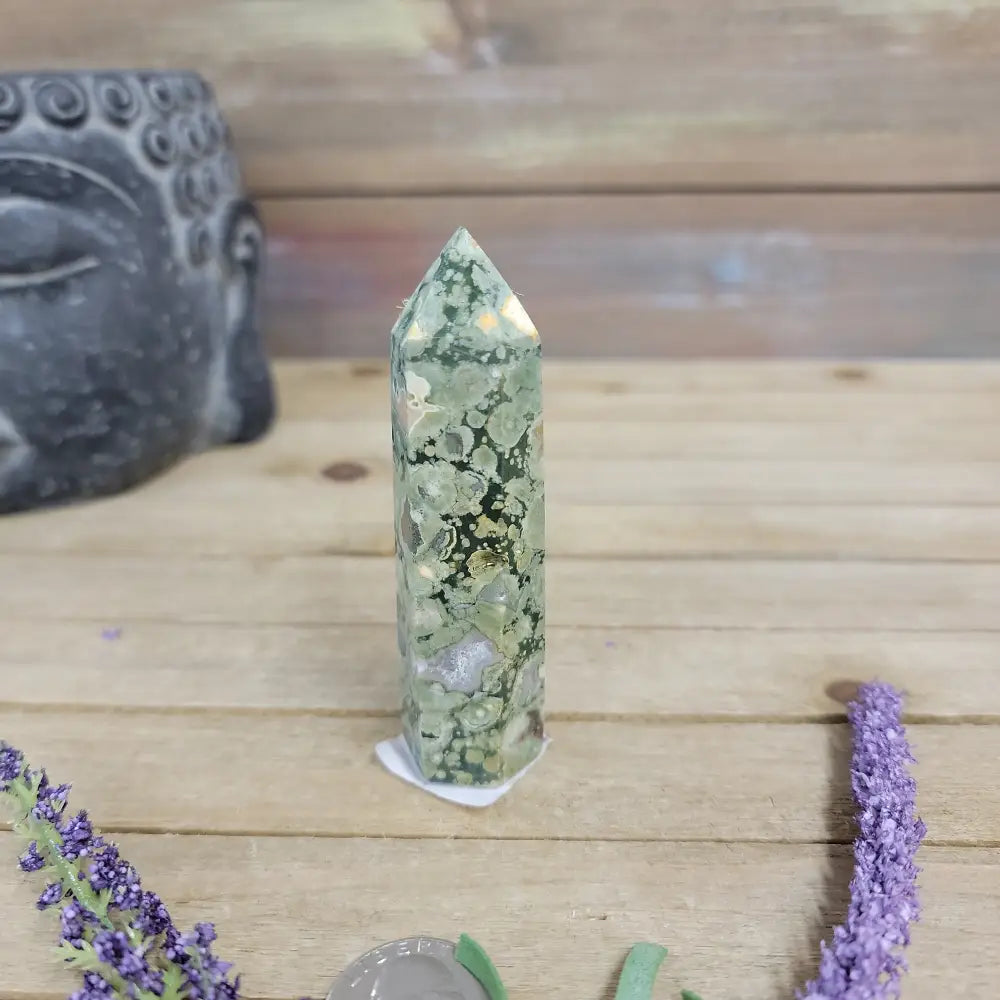 🌿✨ Rhyolite Towers – Stone of Transformation & Creativity! 🗼💚 - 17. Rhyolite Tower - X - Towers