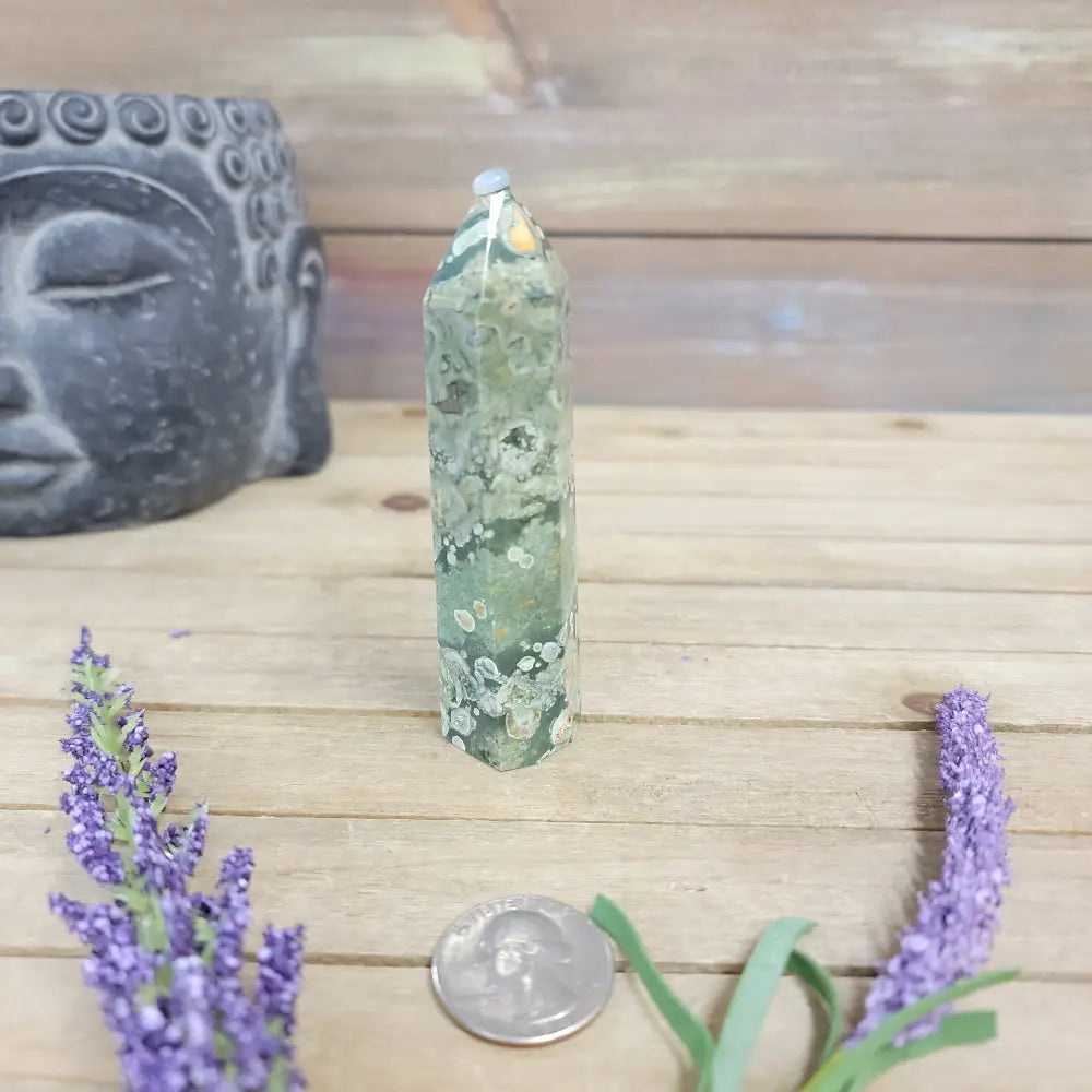 🌿✨ Rhyolite Towers – Stone of Transformation & Creativity! 🗼💚 - 2. Rhyolite Tower - Towers