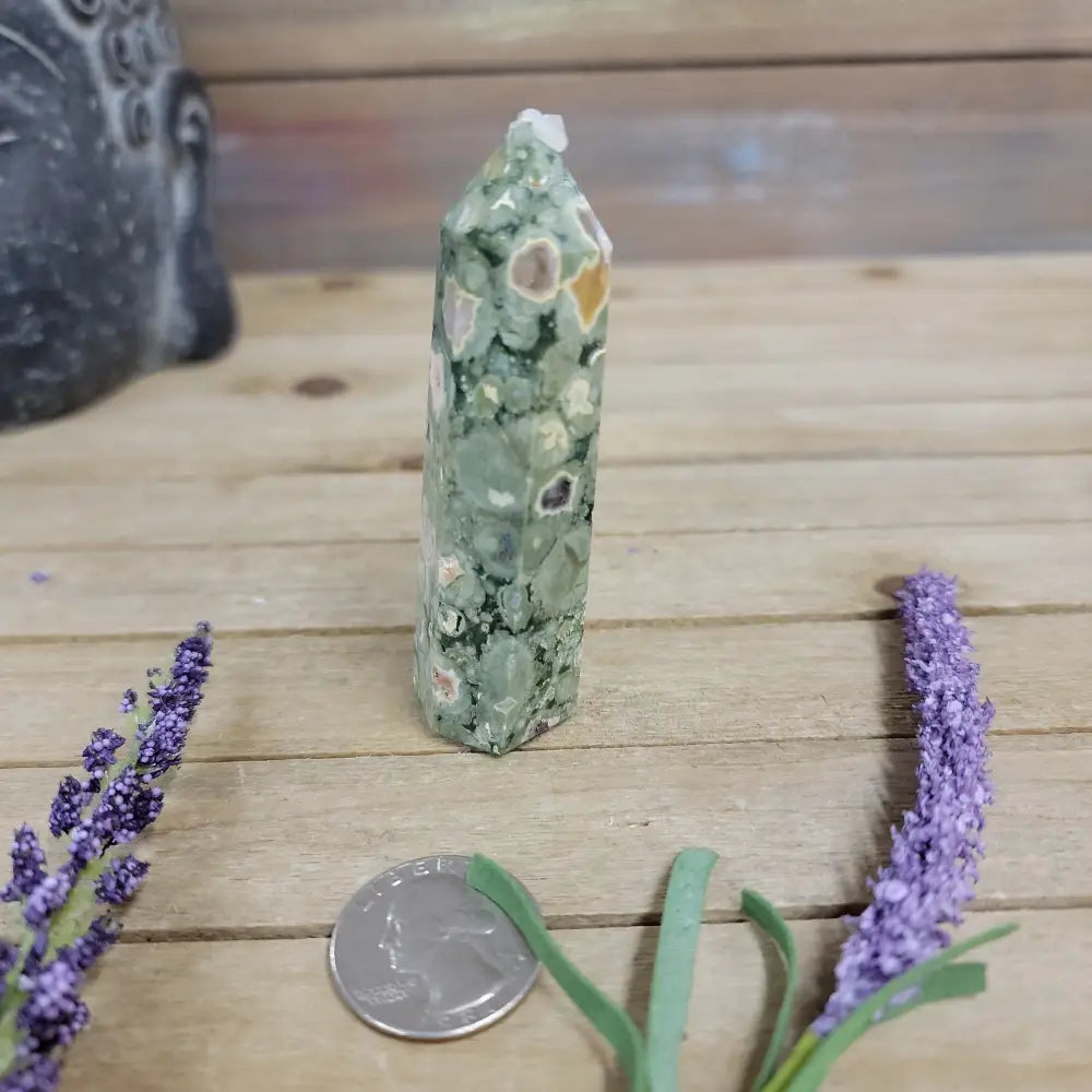 🌿✨ Rhyolite Towers – Stone of Transformation & Creativity! 🗼💚 - 24. Rhyolite Tower - Towers