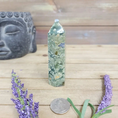 🌿✨ Rhyolite Towers – Stone of Transformation & Creativity! 🗼💚 - 3. Rhyolite Tower - Towers