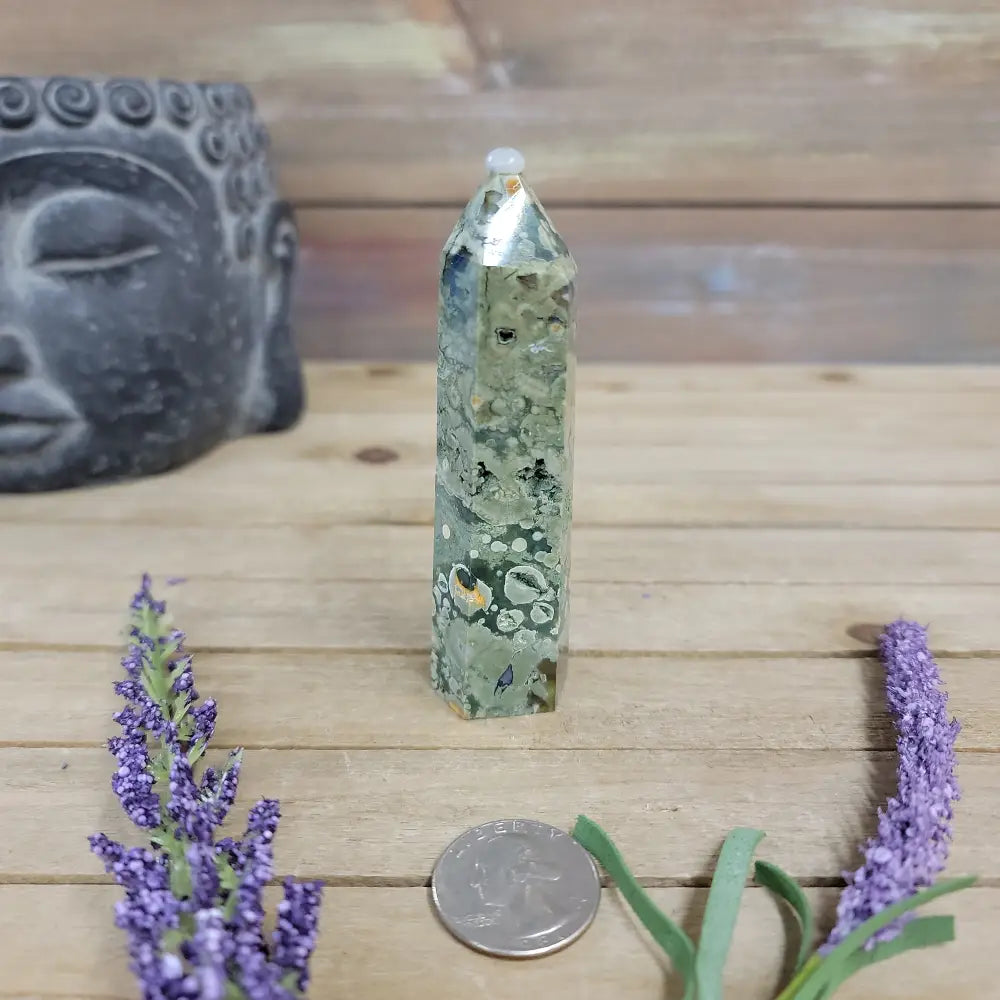 🌿✨ Rhyolite Towers – Stone of Transformation & Creativity! 🗼💚 - 4. Rhyolite Tower - Towers
