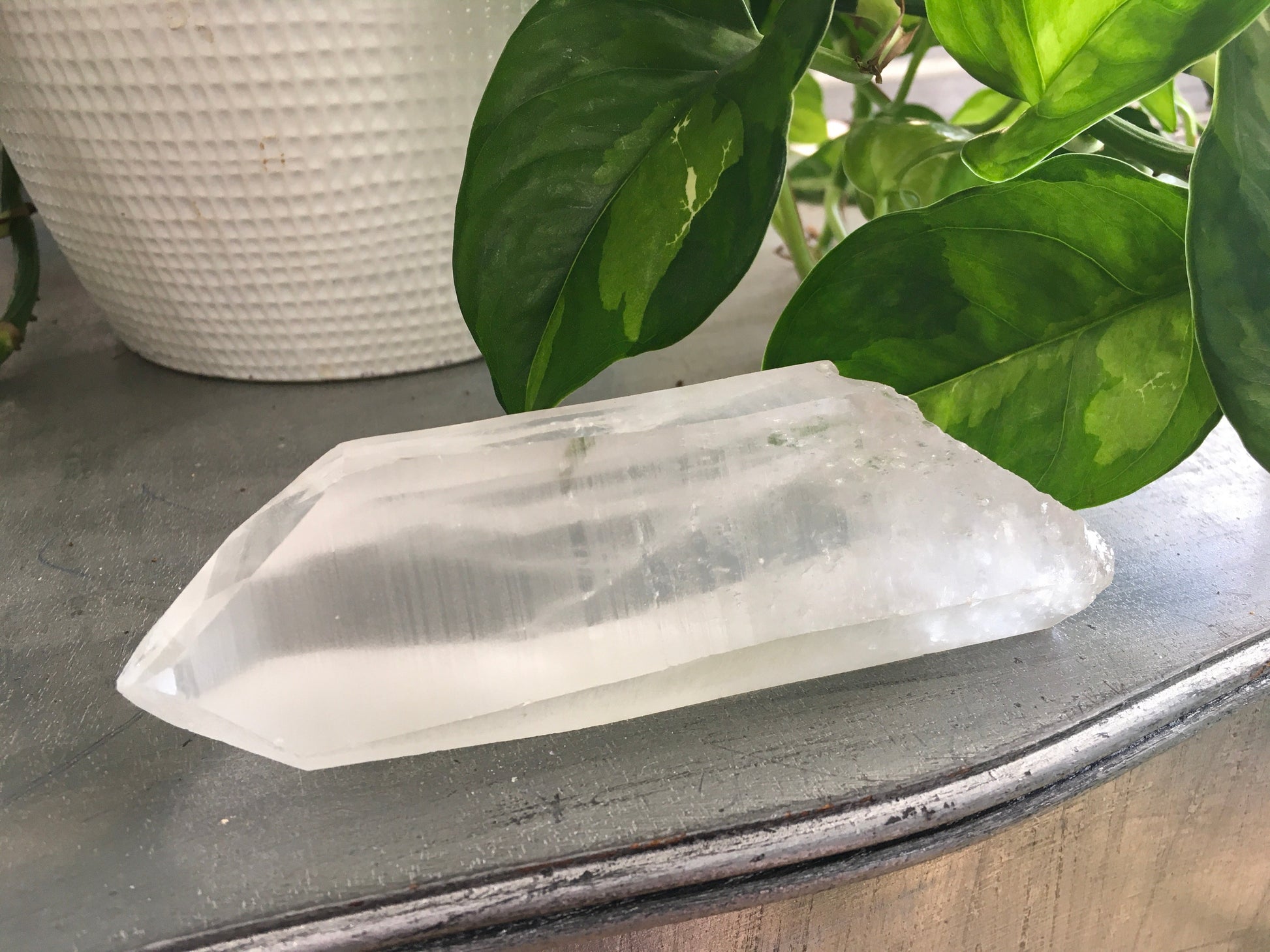 🤍✨ Rough Quartz Points – Amplify Cleanse & Channel Pure Energy! 🌟 - 3 - 5.25’’ - Towers