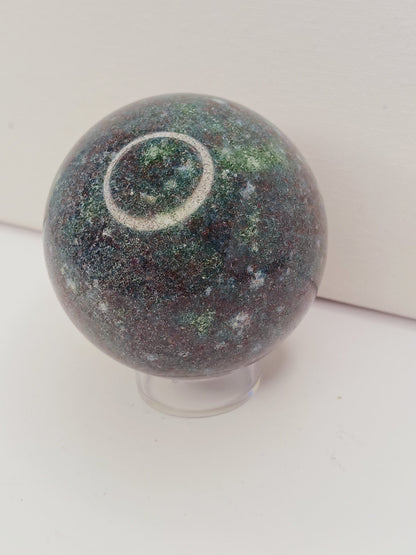 🔮✨ Ruby in Blue Kyanite Spheres – Courage Alignment and High-Vibrational Harmony! 💙❤️ - Spheres