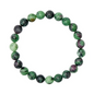 💚❤️ Ruby Zoisite Bracelet 8mm – Vitality Growth and Harmony ✨ - OMC BRACELETS