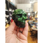 💀✨ Ruby Zoisite Skull (2.75’’) – Vitality Transformation & Heart Healing! 💚❤️ - 4 - Carvings