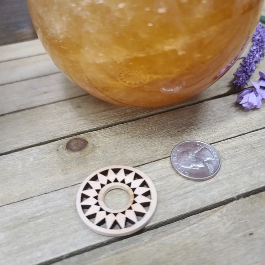 Sacred Geometry Wooden Sphere Stand Medium - STANDS