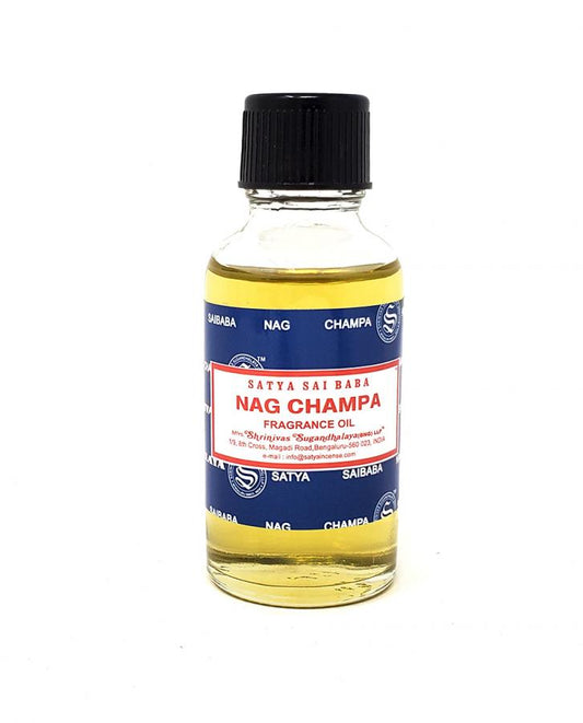 Satya Nag Champa Fragrance Oil 30ml - Oils & Diffusers
