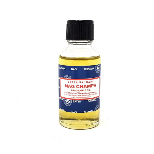 Satya Nag Champa Fragrance Oil 30ml - Oils & Diffusers