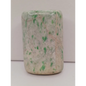 Sausserite freeform with soothing green hues and a unique, polished shape, displayed on a white background.