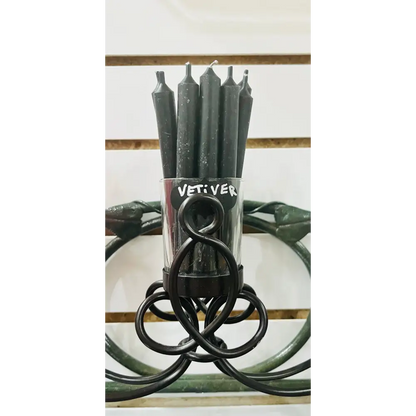 Scented Ritual Candles - Vetiver - Incense & Burners