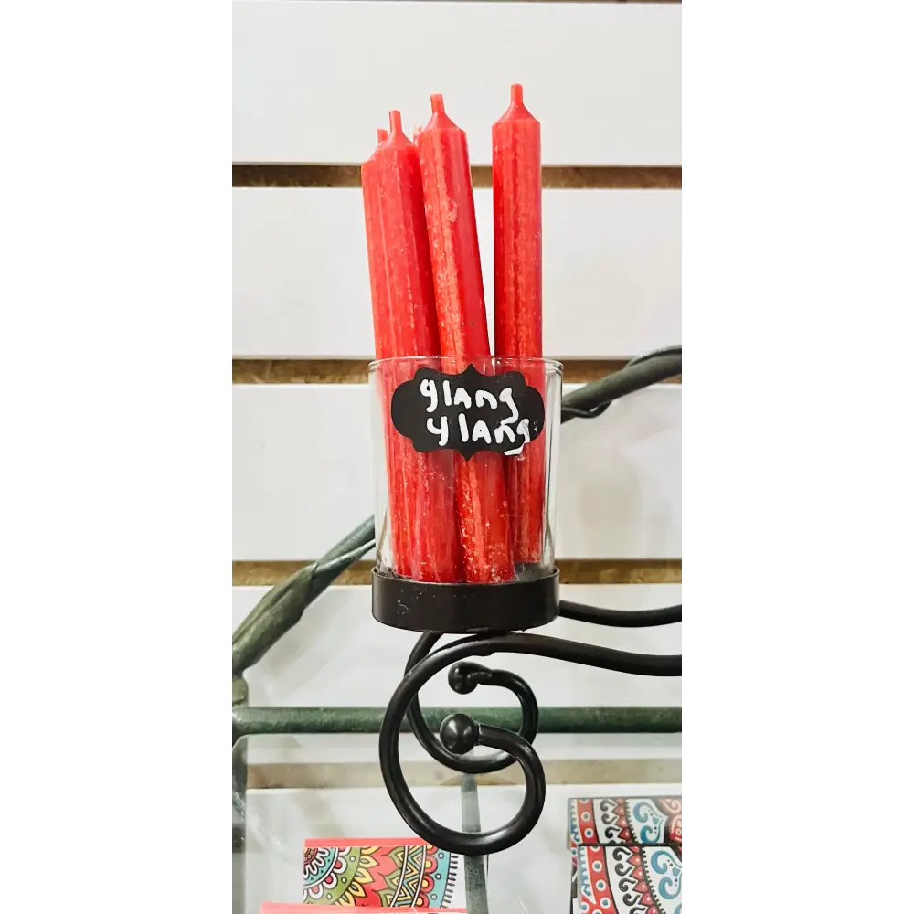 Scented Ritual Candles - Ylang Ylang - Incense & Burners
