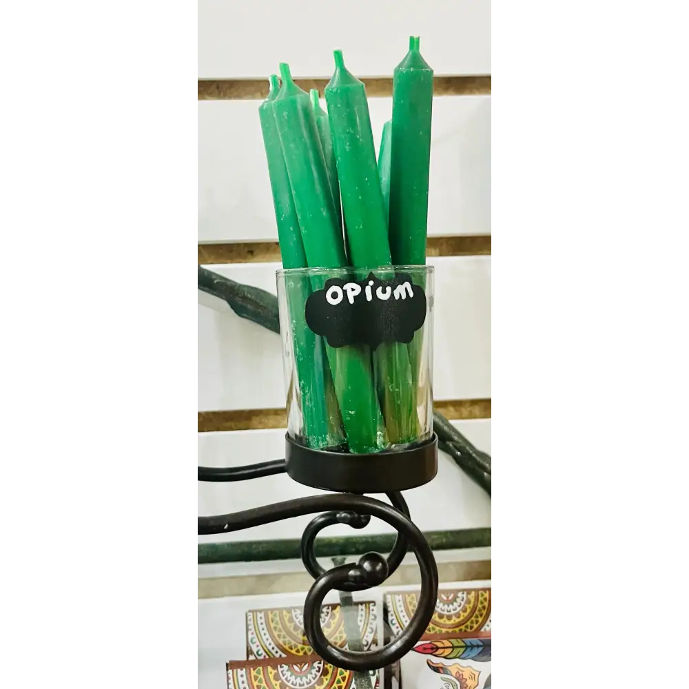 Scented Ritual Candles - Opium - Incense & Burners
