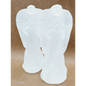 🤍✨ Selenite Angel Carving – Divine Protection Clarity and Peaceful Energy! 🕊️ - Carvings