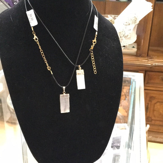 Selenite Necklaces (4 TYPES) - Jewelry