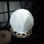 Selenites Sphere with Lighted Base - Spheres