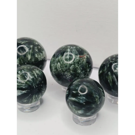 🌿✨ Seraphinite Sphere – Heal Uplift and Connect with Angelic Realms 🕊️
