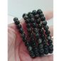 🖤✨Silver Obsidian Bead Bracelet – Protection & Inner Strength! 🧿 - 8mm