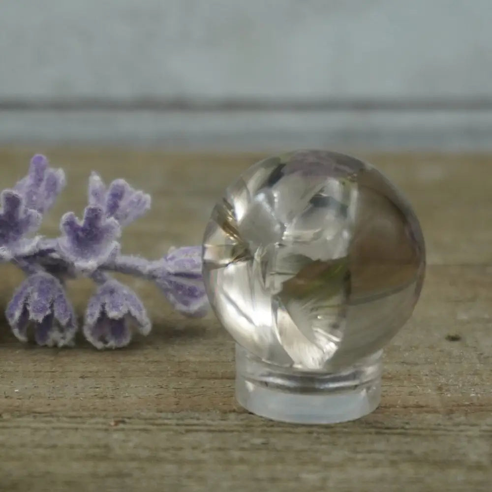 Smokey Quartz Crackle Sphere - Spheres