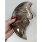 🌑✨ Smoky Quartz Moon – Grounding and Lunar Magic 🌙✨ -9.5’’ - Carvings