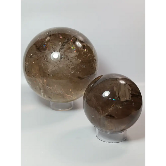 🌫️✨ Smoky Quartz Sphere – Grounding and Gentle Clarity ✨🌫️ - Spheres