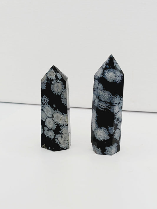 🖤❄️ Snowflake Obsidian Tower – Balance Protection and Transformation 🗼 - Towers
