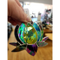 🌸 Stained Glass Lotus Flowers - 3.5’’ (Assorted Colors) 🌈 - Green - Home Decor