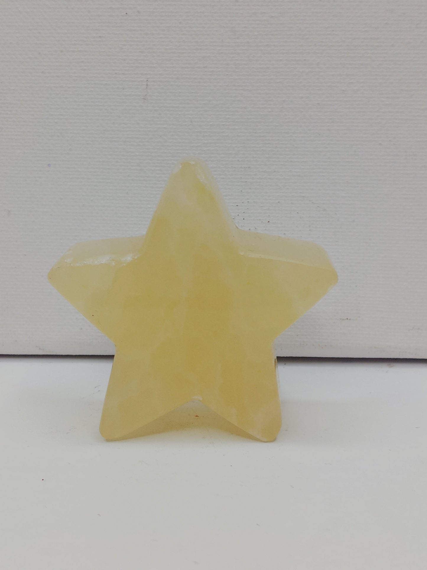 🌙⭐ Star and Moon Carvings – Dream Manifest and Illuminate Your Path ✨ - Green Calcite Star - 2.5’’
