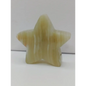 🌙⭐ Star and Moon Carvings – Dream Manifest and Illuminate Your Path ✨ - Green Banded Onyx Star - 3.25’’