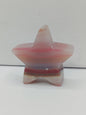 🌙⭐ Star and Moon Carvings – Dream Manifest and Illuminate Your Path ✨ - Pink Calcite Star - 2.5’’