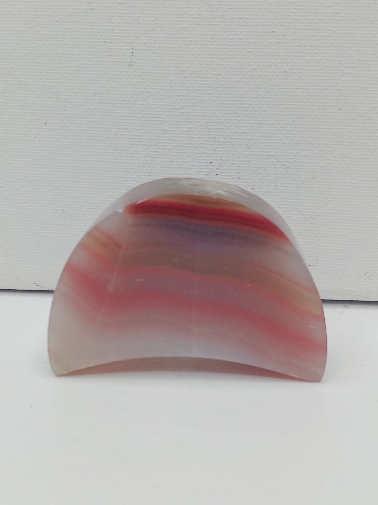 🌙⭐ Star and Moon Carvings – Dream Manifest and Illuminate Your Path ✨ - Pink Calcite Moon - 2.5’’