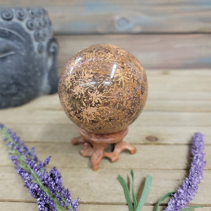 🌟🪐 Starburst Jasper Spheres (2’’ to 2.5’’) – Radiate Positivity and Grounding Energy! 🪐🌟 - 5 - Spheres