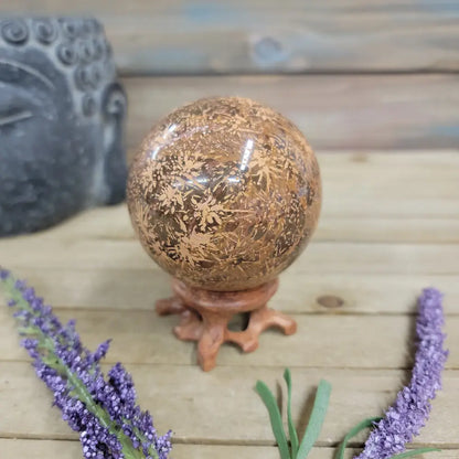 🌟🪐 Starburst Jasper Spheres (2’’ to 2.5’’) – Radiate Positivity and Grounding Energy! 🪐🌟 - 5 - Spheres
