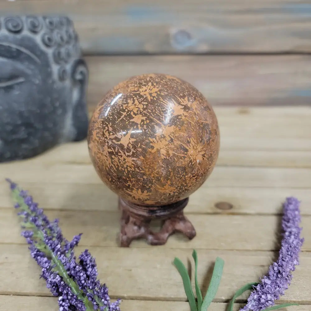🌟🪐 Starburst Jasper Spheres (2’’ to 2.5’’) – Radiate Positivity and Grounding Energy! 🪐🌟 - 7 - Spheres